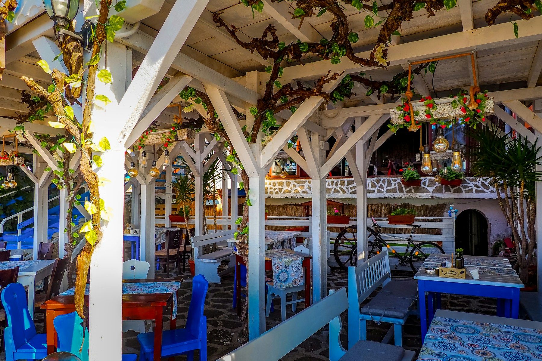 Terrasse du restaurant