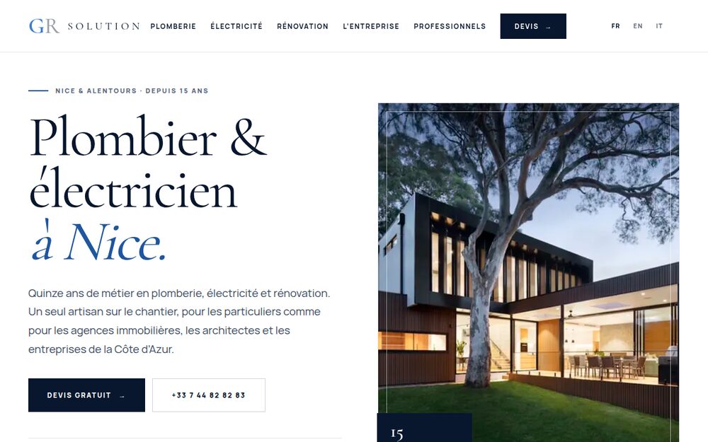 Site GR Solution