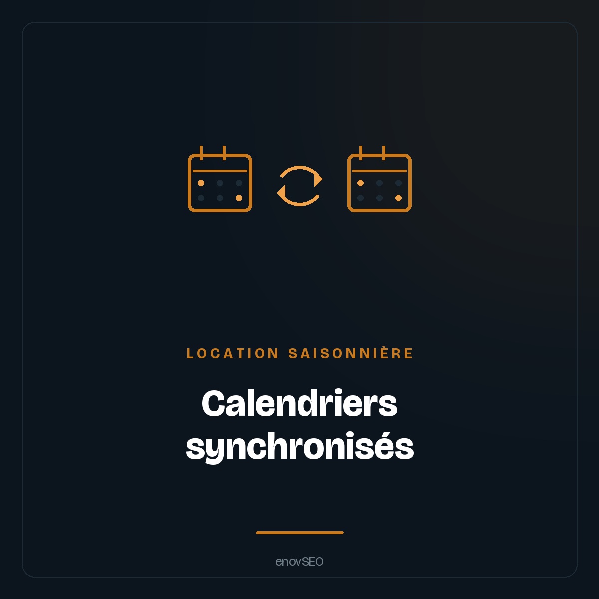 Calendriers Airbnb et Booking synchronisés dans les deux sens
