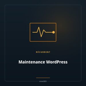 Courbe de surveillance dans un ecran, illustrant la maintenance continue