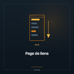 Page de liens pour vos réseaux