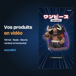 Vidéos TikTok, Reels et Shorts pour votre commerce